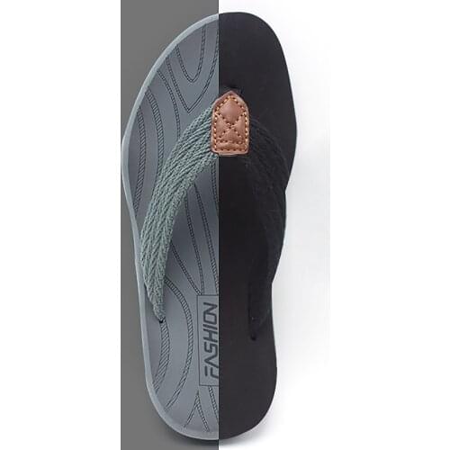 Men Flip Flops Summer Breathable Sandals Shoes For Men Non-slip Rubber Soles Slippers Fashion Outdoor Casual Shoes Big Size 47