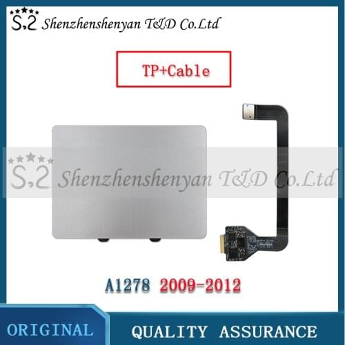 Original New A1286 Touch Pad For Apple MacBook Pro 15 "A1286 Touchpad Trackpad With Flex Cable 2009 2010 2011 2012 Year