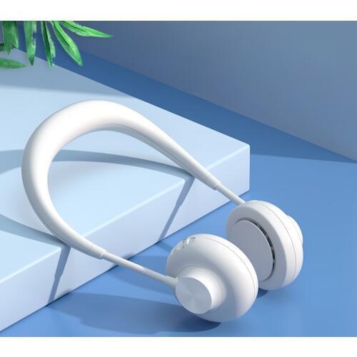 Hanging Neck Fan Silent Bladeless Fan Three Gears Adjustable Super Strong Endurance Fan