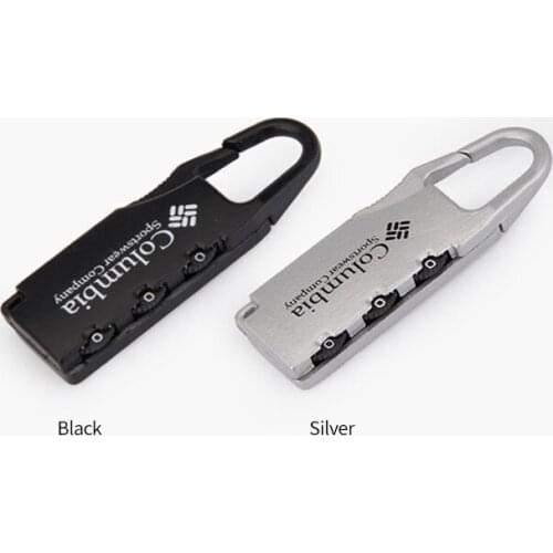 Trolley backpack anti-theft accessories luggage lock mini dormitory door lock gym storage box wire code lock padlock