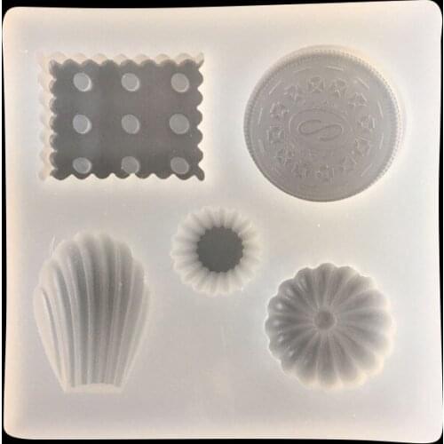 DIY Silicone Shell Cake Mold Crystal Epoxy Ornament Mold 16062
