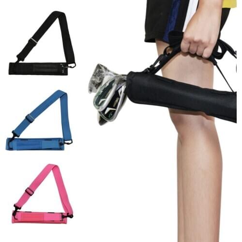 Golf Club Carrier Driving Range Gift Travel Bag Children Men Women Golf Training Aids Golf Club Bag Dustproof Striped Golf Bag