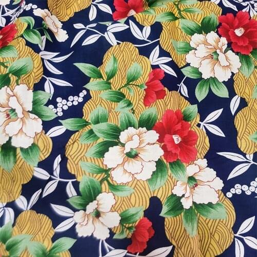 High quality 100%cotton print fabric for fashion dress, bed sheet, home decor, table cloth curtain cloth patchwork sewing tissue