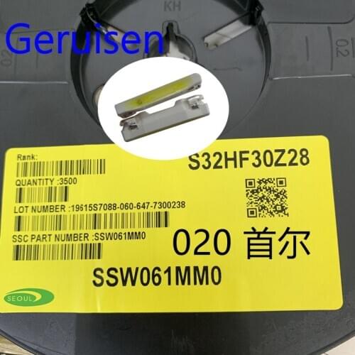 50PCS LED SEOUL Backlight Edge LED Series 020 3806 Cool white mobile phone LCD backlight