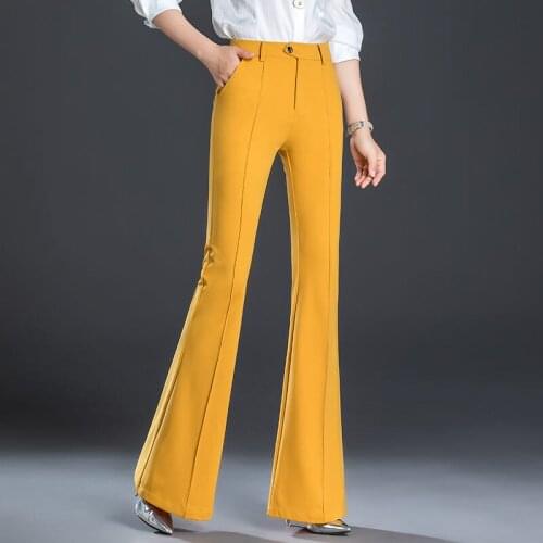 Women pants Slim spring autumn High waist pant casual pants Women 30691