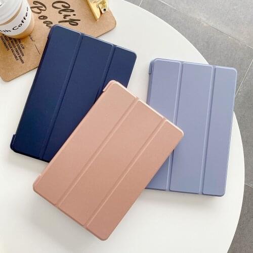 For Samsung Galaxy Tab Case A7 10.4 2020 T500/505 Smart Sleep Wake Leather Case Cover Tablets & e-Books Case Stand Shell +Stylus