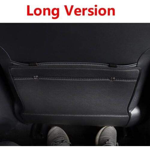 For Toyota Avalon 2021 2020 2019 Car Seat Back Anti-kick Mat Anti-Dirty Protector Cover Waterproof Pads Styling Accessories