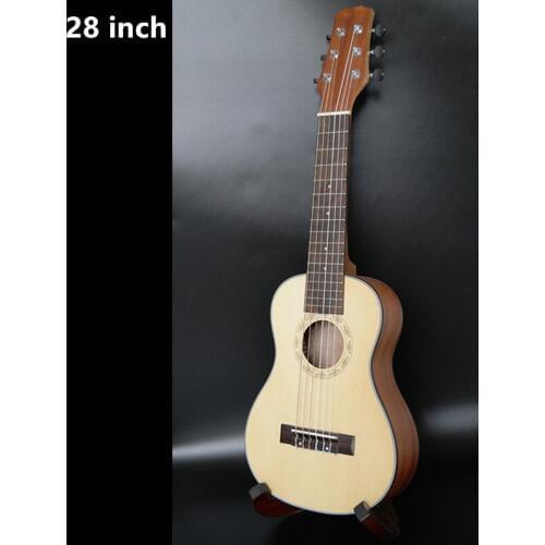 28 Inch Ukulele Hawaiian Mini Guitar 6 Strings Ukelele Ingman spruce Stringed music instrument Electric Ukulele with Pickup EQ