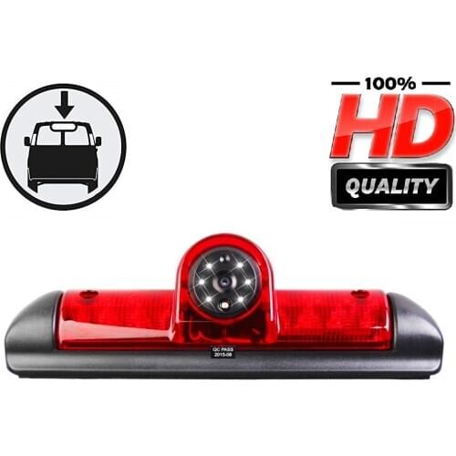 HD 3rd Brake Light Rear Reverse Backup Camera for Van Citroen JUMPER III / Fiat DUCATO X250 / Citroen Relay Peugeot BOXER III