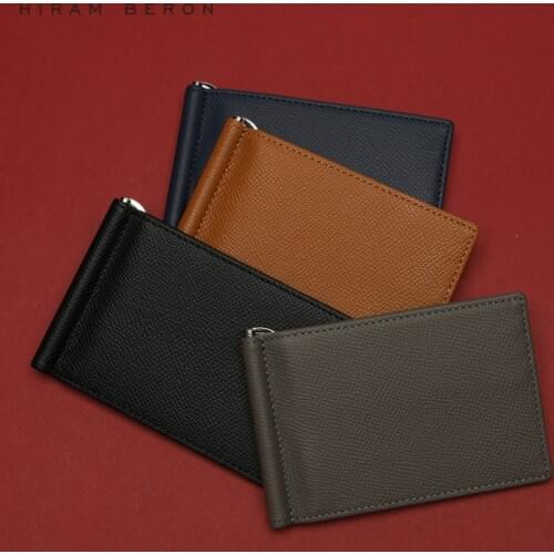 Hiram beron Mens Money Clip Wallets