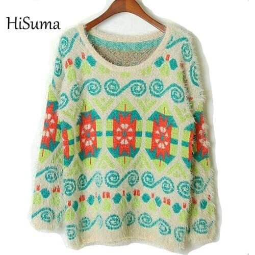 Женские вязаные пуловеры HISUMA China At AliExpress