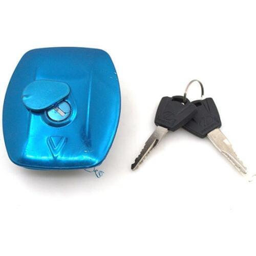 Motorcycle Fuel Gas Tank Cap Cover Lock Set For Suzuki GS125 GS 125 Spare Parts