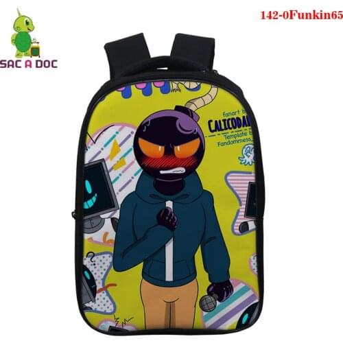 New Video Game Friday Night Funkin 3d Printing Backpack Boys Girls Rucksack Children School Bags for Teenager Boys Girls Bookbag