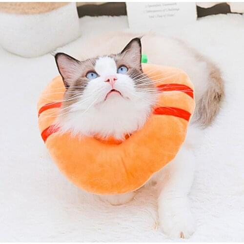 Cat Recovery Collar Pet Dog Neck Cone Recovery Collar For Anti-Bite Lick Surgery Wound Healing Protective Pet Cats Collar