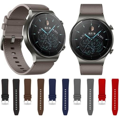 For Huawei Watch GT 2 Pro Bands Fashion Edition Leather Watch Strap Wrist Straps Bracelet for gt 2 pro 46mm Watches Accessories