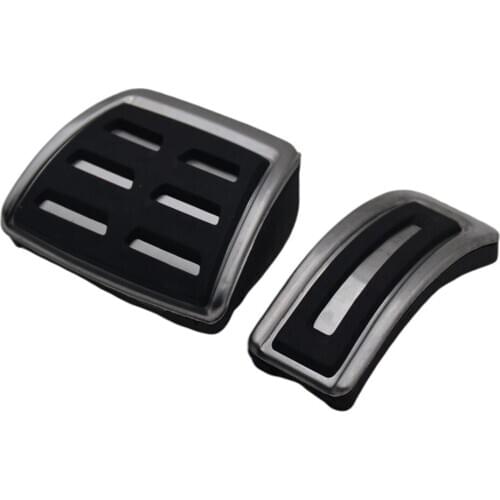 Steel Automatic Accelerator Pedals Pads Cover for Jetta MK4
