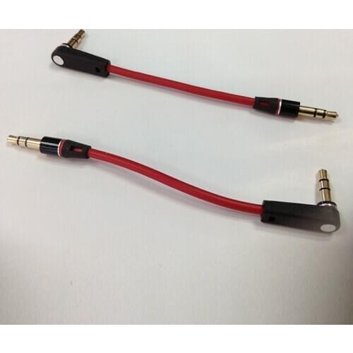 3.5MM Jack Male To Male Stereo Audio Cable 20CM Aux Short Cable For Mobile Phone Acoustic Equipment Ipad Computer Stereo Cable
