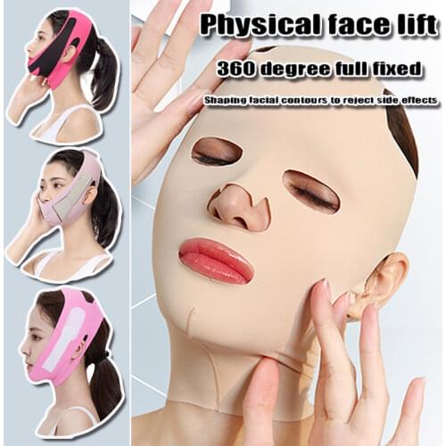 Facial Thin Face Mask Skin Care Belt Slimming Bandage Shape Lift Reduce Double Chin Masks Female Facial Thining Band