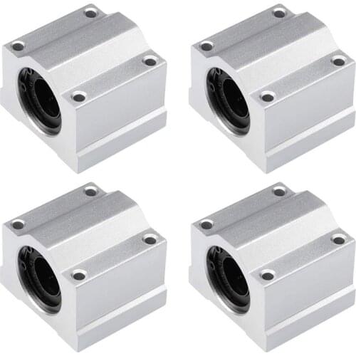 4pcs/lot 3D Printer Bearing Slide Block Linear Motion Bushing SCS16UU Linear Shaft CNC For 3D Printer Parts