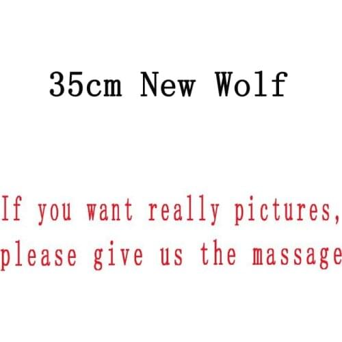 5pcs/lot Big Size 35cm New MC Wolf Plush Toys Doll Soft Stuffed Animals Toys Gifts for Children Kids