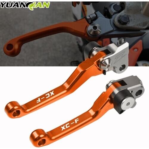 Motorbike Aluminum Custom Made Folding Brake Clutch Lever For 350SX-F/XC-F/XCF-W 350 XC-F XCF 2011 2012 2013 Dirt Bike