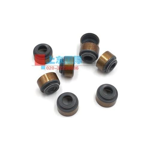 Free shipping for Cummin A2300 Engine Valve Oil Seal Overhaul Parts Cylinder Pad Four-Piece Set Excavator Accessories