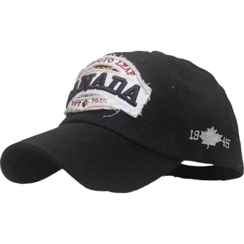 Baseball Cap for Women Men Snapback Hat CANADA Embroidery Bone Cap Gorras Casual Casquette Men Baseball Hat Gorras