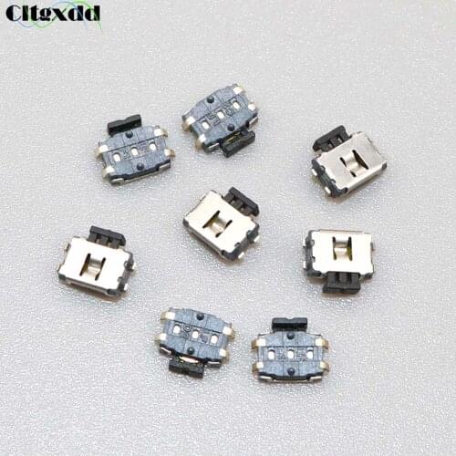 Cltgxdd 10PCS/Lot Tortoise Type Push Button Switch 4 Pin SMD 4.5*4.5*2 Tactile Tact Switch For Tablet Phone Keypad Switch