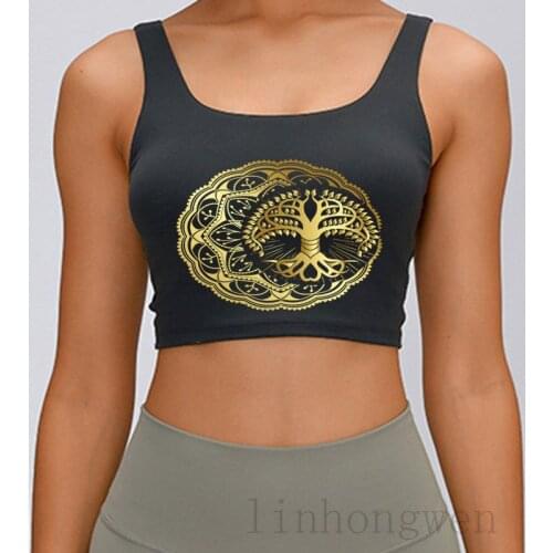 Tree Of Life Yoga Spiritual Fan Chakra Buddha Tank Top Fit Sexy Spring Humor Size S-2xl Clothes Custom Top Tees Vest