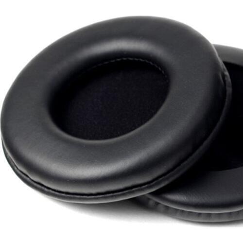 A Pair of Replacement Soft PU Foam Headphone Ear Pads Ear Cushions for Sony MDR-V700DJ V700 MDR-V500DJ V500 (Black)