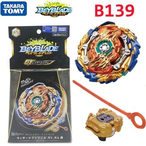 Genuine TAKTRA TOMY BEYBLADE GT B-139 Starter Wizard Fabunni.Rt.Rs Flash B142 clown B-145 DX Starter Benom Diabolos.Vn.Bl