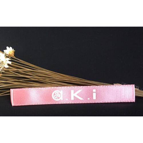 Customized Garment labels satin size labels brand labels for clothing custom woven tags