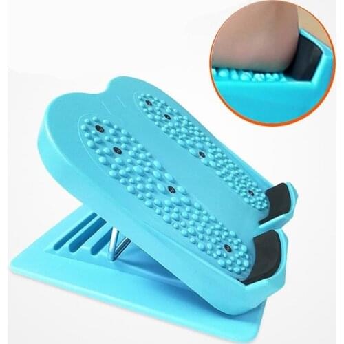 Portable Slant Board Foot Massage Instrument Adjustable Incline Boards Calf Ankle Stretcher 4 Positions Foot Stretch Wedge Board