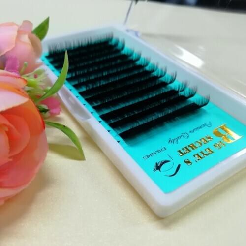 Big eyes secret Eyelash Extension Individaul lashes Faux Mink Eye Lash Extensions 0.05/0.07/0.10 Makeup Lashes Extension