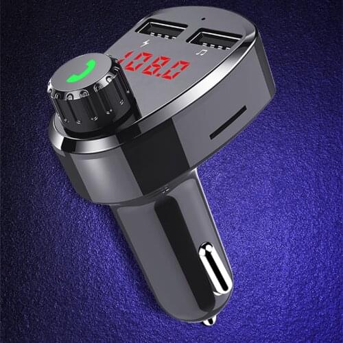 LED FM Transmitter 4.1A bluetooth Car kit Dual USB Car Charger 3.1A 1A 2 Port USB MP3 music Player for mobile phone
