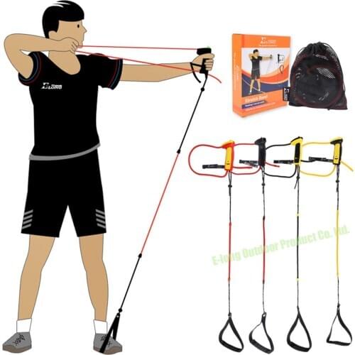 Archery Training Device Hand Extensor Exerciser Finger Strength Resistance Bands for Improving Archery Skills
