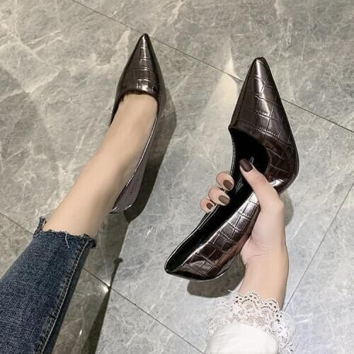 Women heels gold silver fashion sexy party wedding shoes women high heel shoes high heels Woman Party Shoes