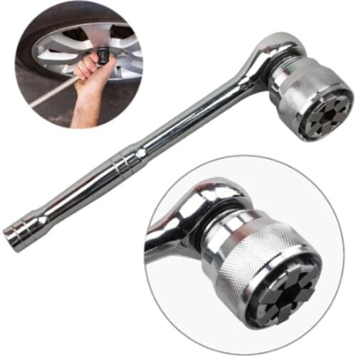 Universal Socket Wrench DIY Torque Wrench Key Ratchet Socket Spanner Multi Drill Attachment Adapter Socket For 3/8" Drive Wrench