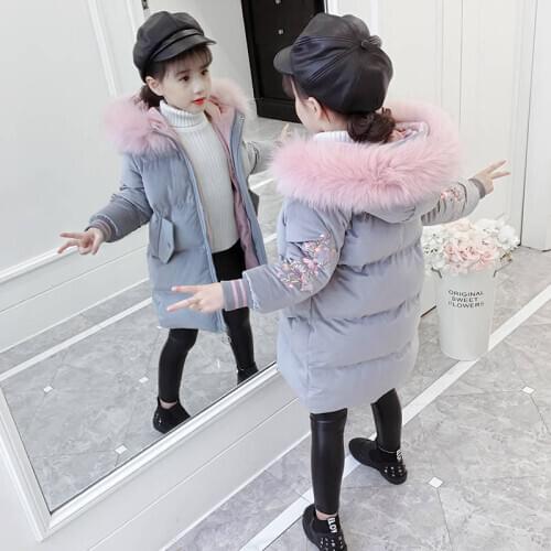 Winter Girls Coat Fahion Thick Warm Baby Girl Jackets Coats girl jackets girls outerwear coats kids winter clothing