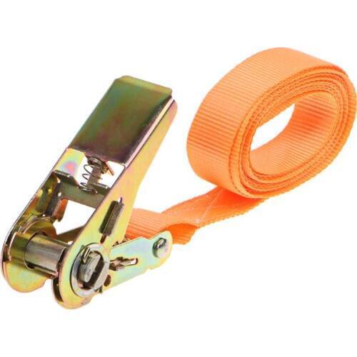 1M/3M/4M/6M Porable Heavy Duty Tie Down Cargo Strap Luggage Lashing Strong Ratchet Strap Belt With Metal Buckle Dropshipping