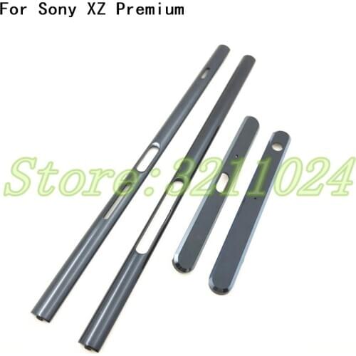 5.5" For Sony Xperia XZ Premium XZP G8141 G8142 Left/Right Frame Chassis Housing Plate Middle Frame Bezel Housing Rail Stripe