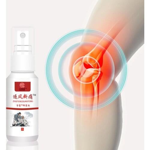 60ml Joint Pain Spray Quick Body Pain Relief Traditional Chinese Medicine Muscle MassageSpondylosis Orthopedic Agent