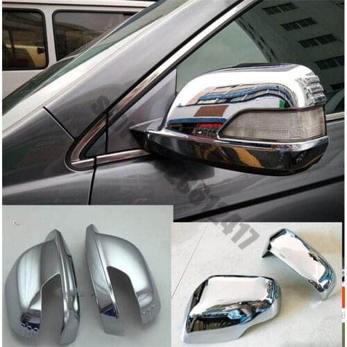ABS Chrome Door Side Rear View Mirror Cover Trim Sticker Accessory Car Styling Model For Honda CR-V CRV 2007 2008 2009 2010 2011