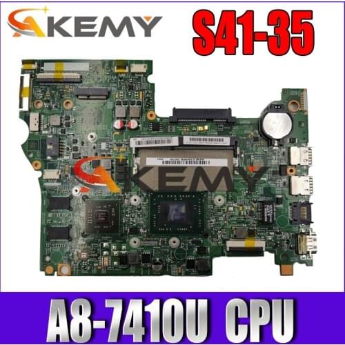 Akemy For Lenovo S41-35 Laotop Mainboard 14235-1 5B20J46042 Motherboard A8-7410U R5 M330