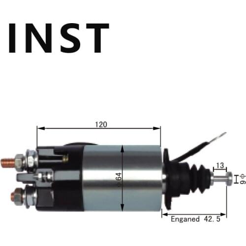 ELECTROMAGNETIC SWTICH SOLENOID FOR 24V M373X05071 M371X05071 234875 66-8340 M371X05071 M373X05071 STM4455WD STP4007MH