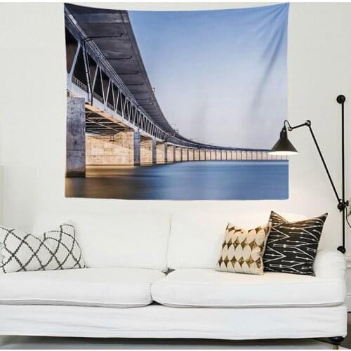 Tapestry Room Decor Simple Modern Landscape Bedroom Livingroom Background Cloth Bedside Hanging Large Pattern гобелен на стен