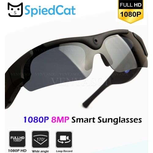 HD 1080P Glasses Camera Polarized Outdoor Action Sport Video Camcorder DVR DV Mini Driving Sunglasses Cam