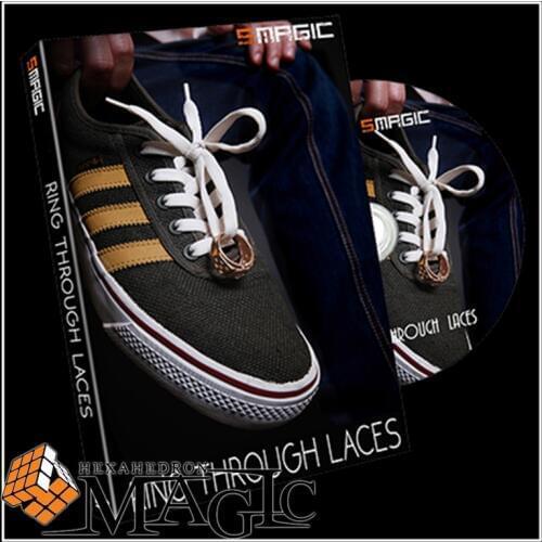 Ring Through Laces by Smagic Productions / close-up card magic trick / wholesale
