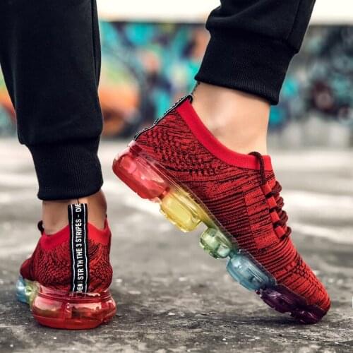 Shoes For Men Runner Shoes Men Air Cushion Summer Sneakers Casual Mens Running Mens Sports Fashion Breathable Joggers Non Slip