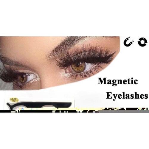 Magnetic Liquid Eyeliner False Eyelashes Naturally Of Lengthen Pairs Five False Eyelashes O2C0